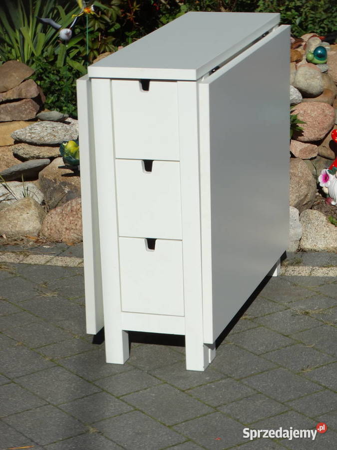 Stół składany rozkładany IKEA Norden biały z Biłgoraj