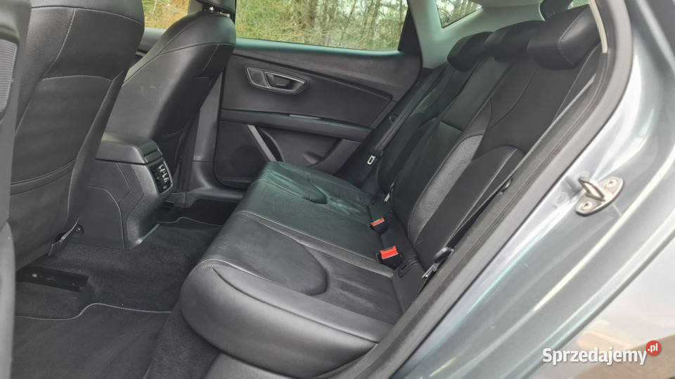 Seat Leon 16 TDI 110 Full LED Navi Climatronic szary świętokrzyskie Chmielnik