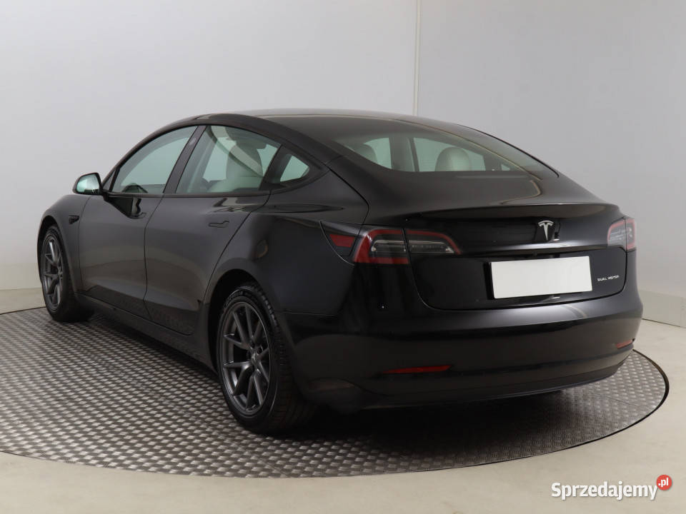 Tesla Model 3 Long Range 4WD 74kWh czujnik martwego pola dolnośląskie Bielany Wrocławskie