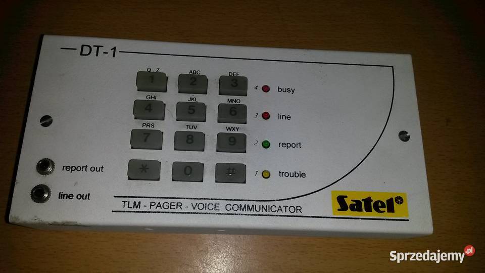 SATEL DT1 KOMUNIKATOR TELEFONICZNY DIALER Poznań