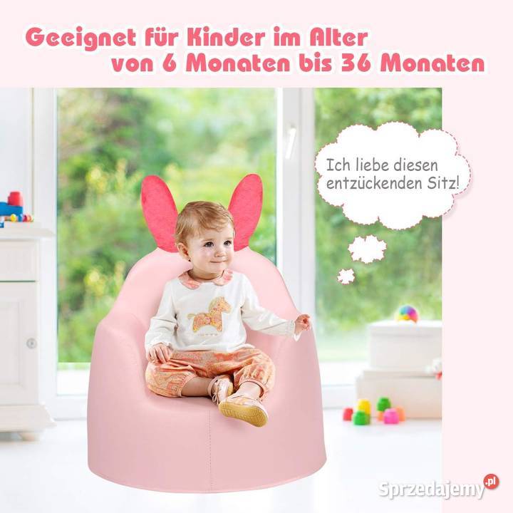 Fotelik królik dziecka Stare Koźle