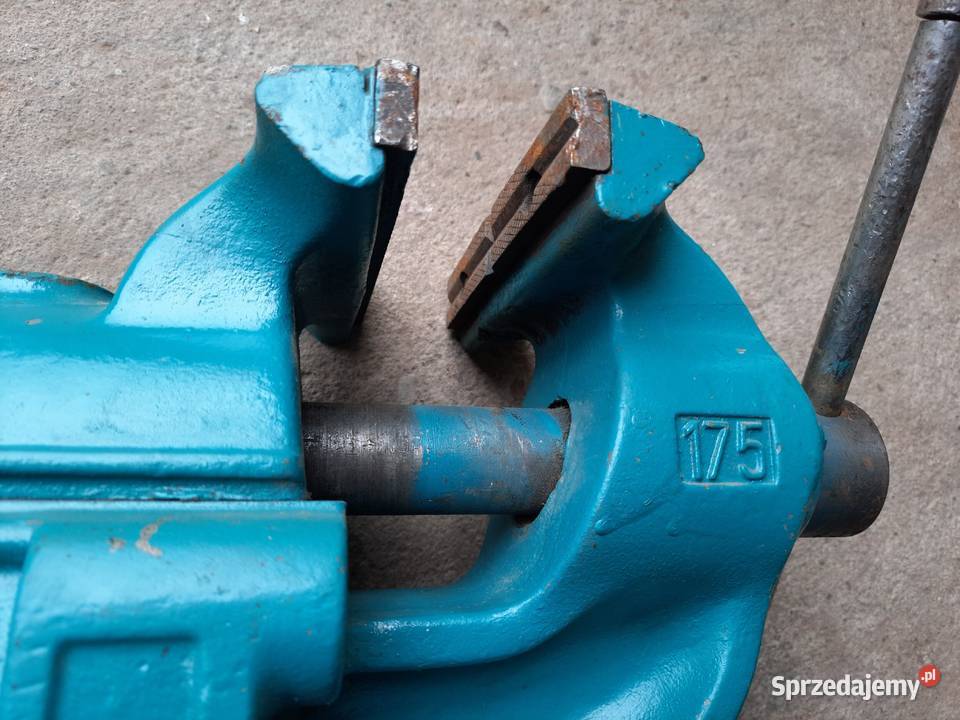 Imadło ślusarskie Bison 1240 szczęki 175 mm Gorzów Śląski