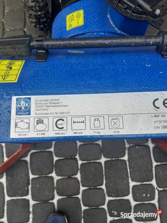 Odśnieżarka spalinowa Spalinowe małopolskie Kraków