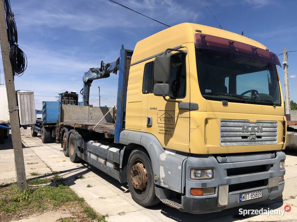 Ciężarowy MAN z HDS mazowieckie
