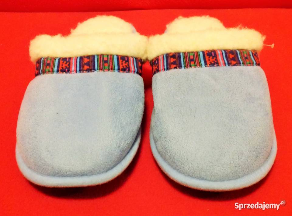 Kapcie runo welur ciepłe miękkie wygodne mazowieckie Warszawa
