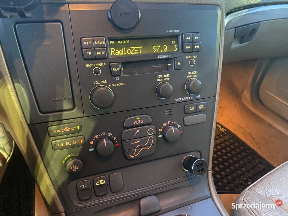 Volvo V70 II 20T 180 koni Benzyna LPG MANUAL kurtyny powietrzne wielkopolskie Poznań