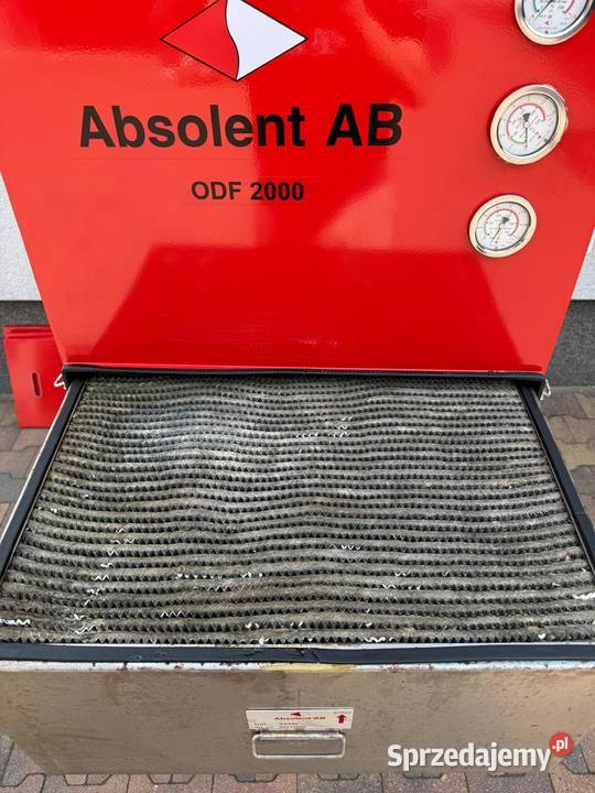 Odciąg mgły olejowej z maszyn CNC filtr Absolent Zdziechowice