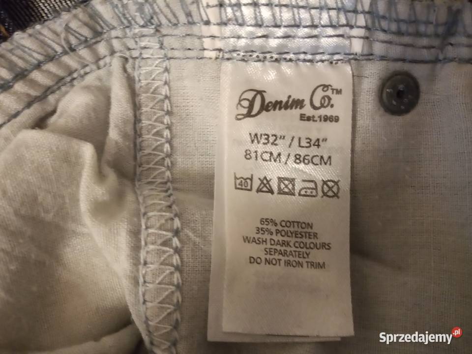 Spodnie jeans dżins Uniseks Moda i Styl