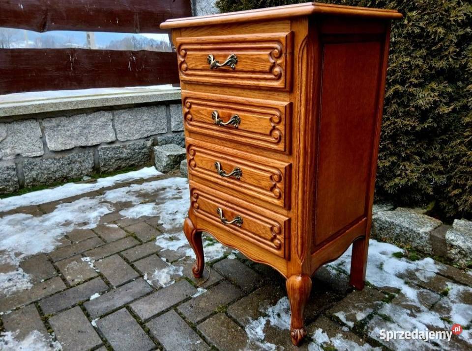 Komoda Ludwikowska Szafka Stylowa dolnośląskie Kamienna Góra