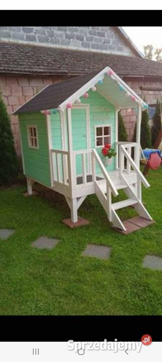 Domek drewniane plac zabaw Dębica
