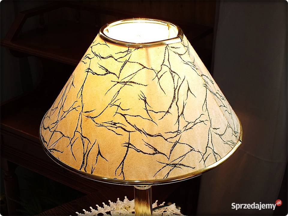 Lampka nocna wys39 Złocona Idealna do sypialni lubuskie Żary