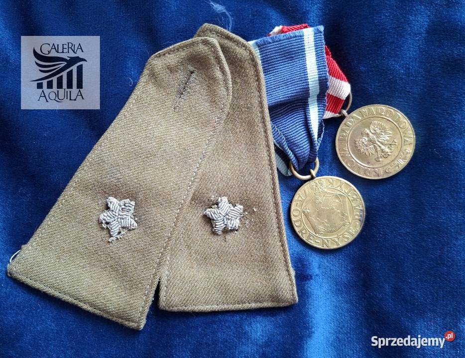 Pamiątki weteranie WP odznaczenia naramienniki Wejherowo sprzedam