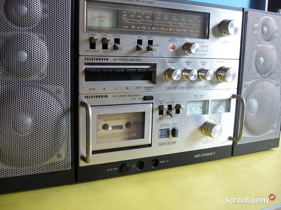 Radiomagnetofon TELEFUNKEN HiFi STUDIO 1 Zielona Góra