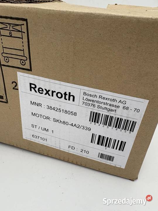 Rexroth 3 842 518 058 550W 3F Warszawa