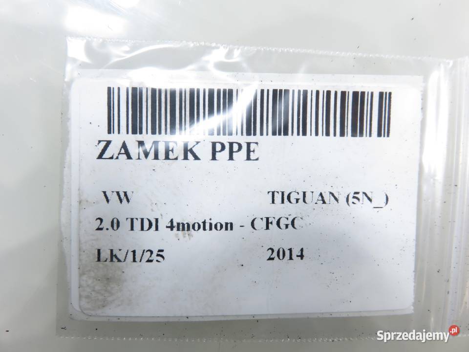ZAMEK PRAWY PRZEDNI VW TIGUAN 5N 5N1837016F sprzedam