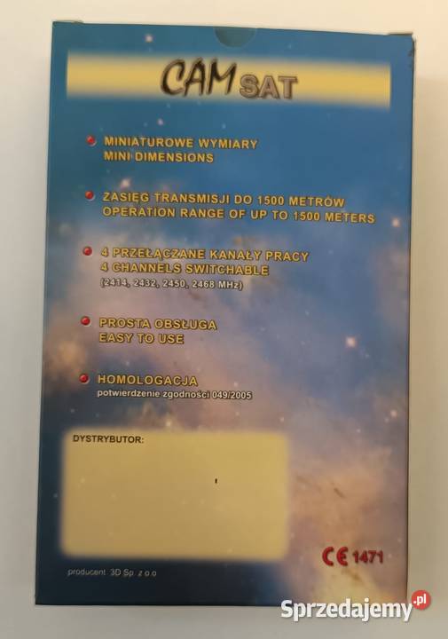 MODUŁ NADAJNIKA CAM SAT TR 02S ODBIORNIKA CAM Szczecin