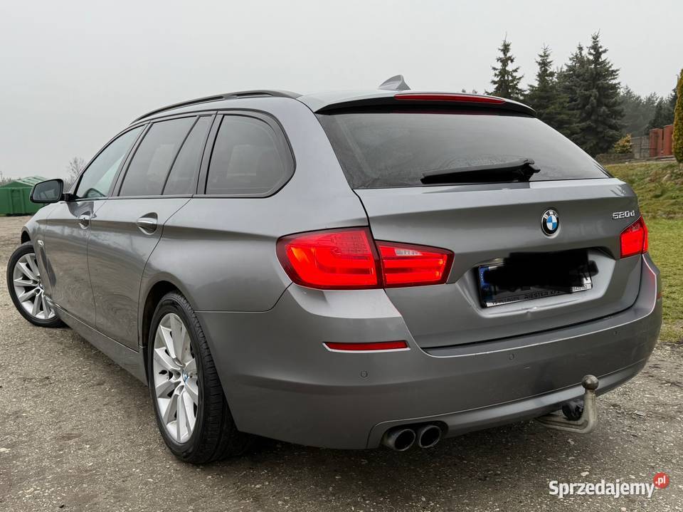 BMW F11 520 D Ładna Klima serwisowana wielofunkcyjna kierownica Słupca