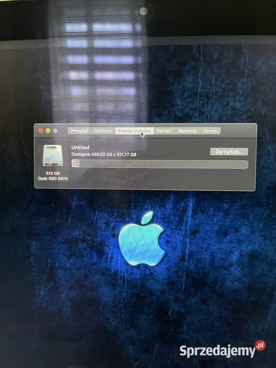 iMac komputer AllinOne Pamięć RAM 8