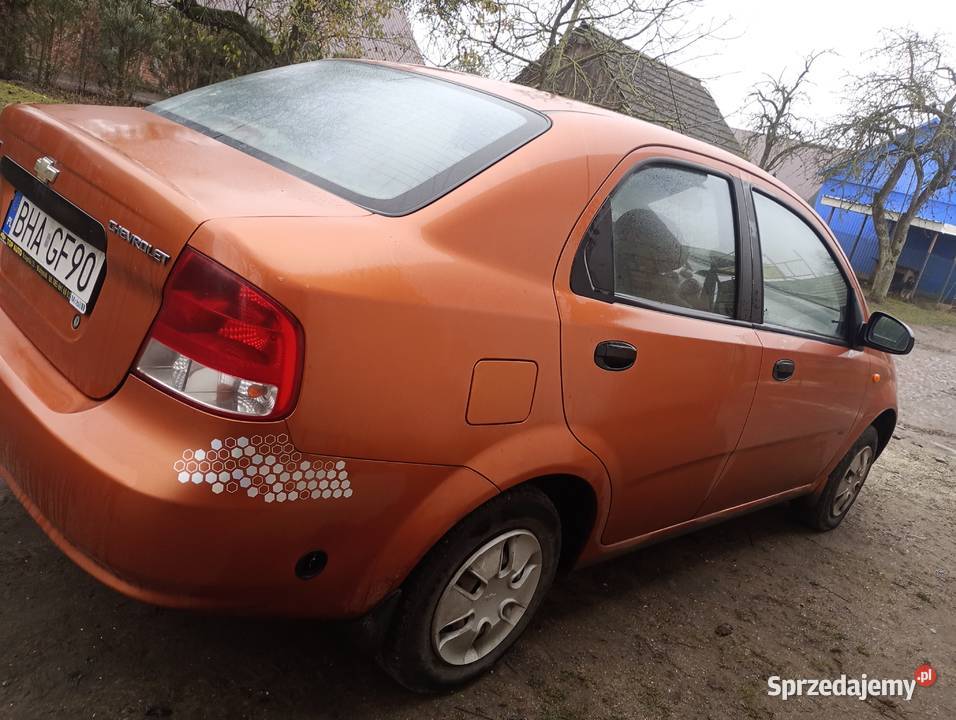 Chevrolet Aveo 1 4 b LPG 2004 benzyna+LPG