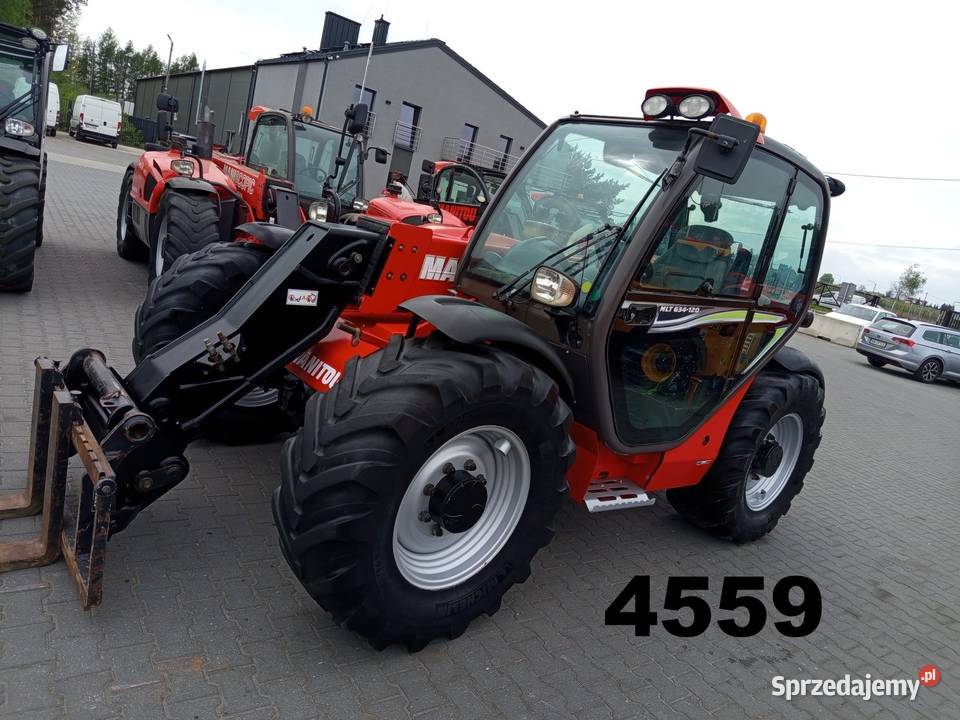 Ładowarka teleskopowa MLT 634 120 CLASSIC Manitou mazowieckie Józefów