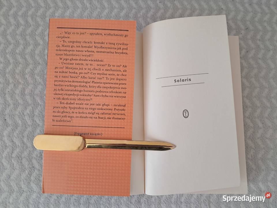 Książka Solaris S Lem do sprzedania Książki i Podręczniki