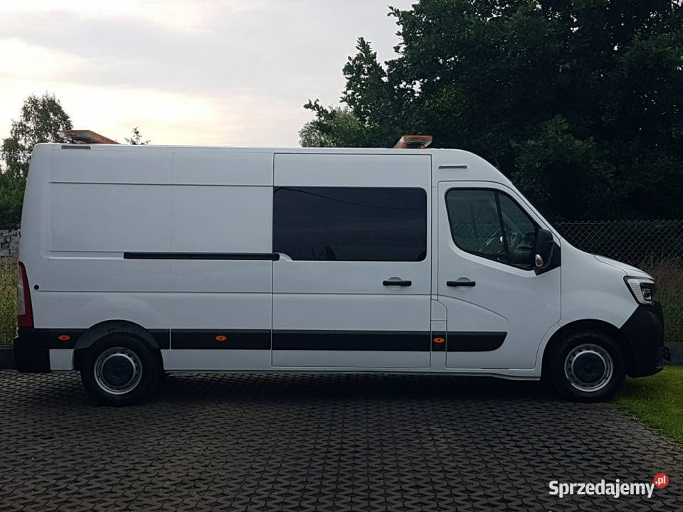 Renault Master 6 OSÓB BRYGADÓWKA DŁUGI WYSOKI klimatyzacja