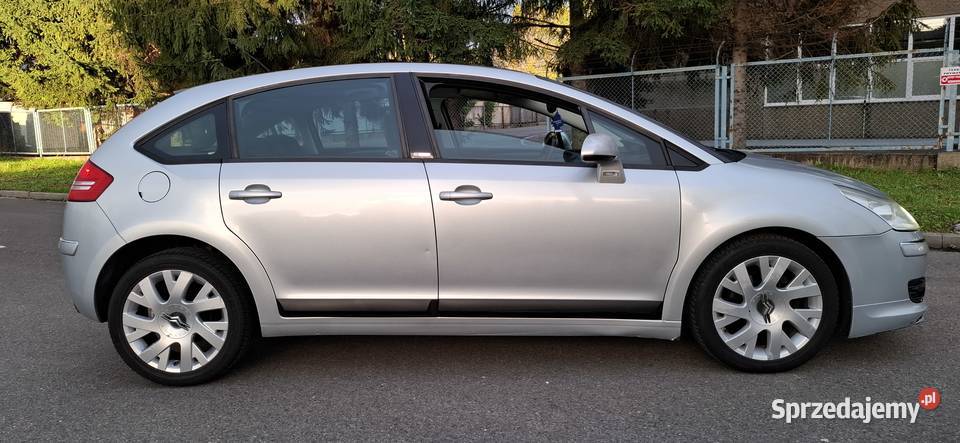 Citroen C4 Automat 20 benzynabogata wersja srebrny Rzeszów