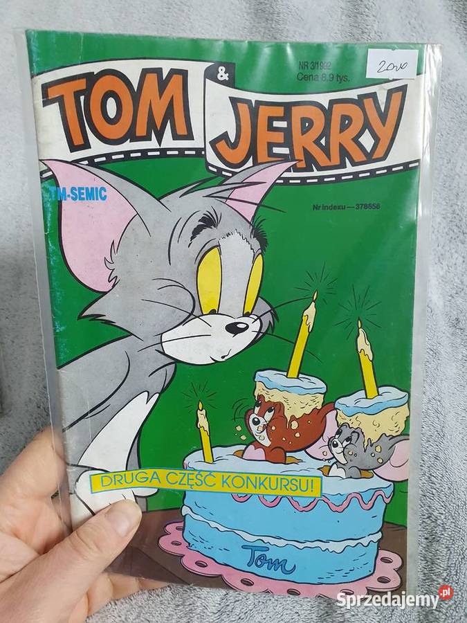 Tom Jerry zestaw 11 komiksów Komiksy Gdynia