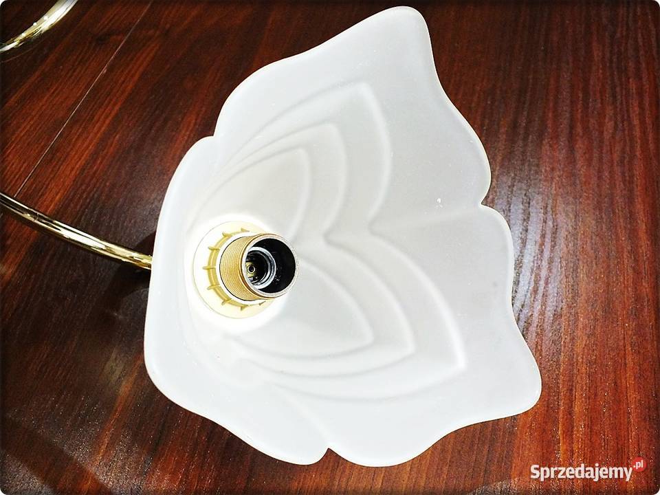 Elegancki Złoty Żyrandol Lampa wisząca sufitowa Żary sprzedam