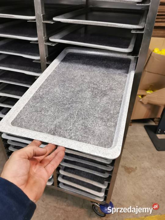 Wózek transportowy na tace 36 w komplecie