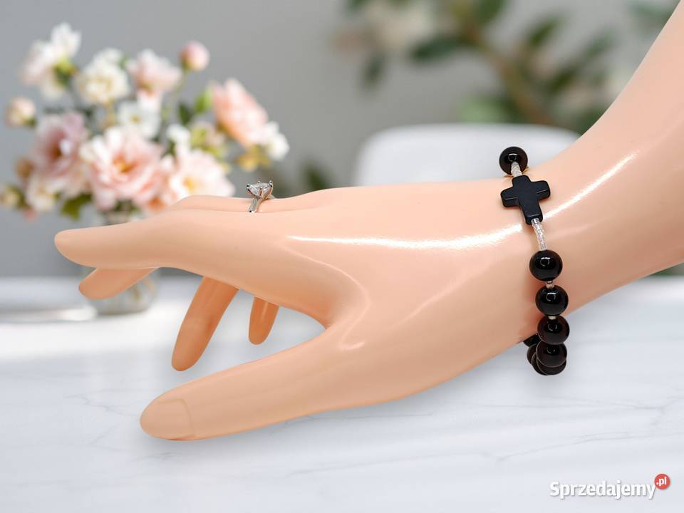 Bransoletka różaniec dziesiątka różańca z