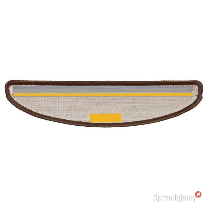 vidaXL Nakładki na schody 15 brązowe 56 x 17 x 3 Warszawa