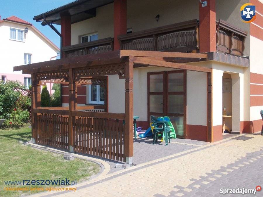 altana wiata drewutnia domek Siedlanka