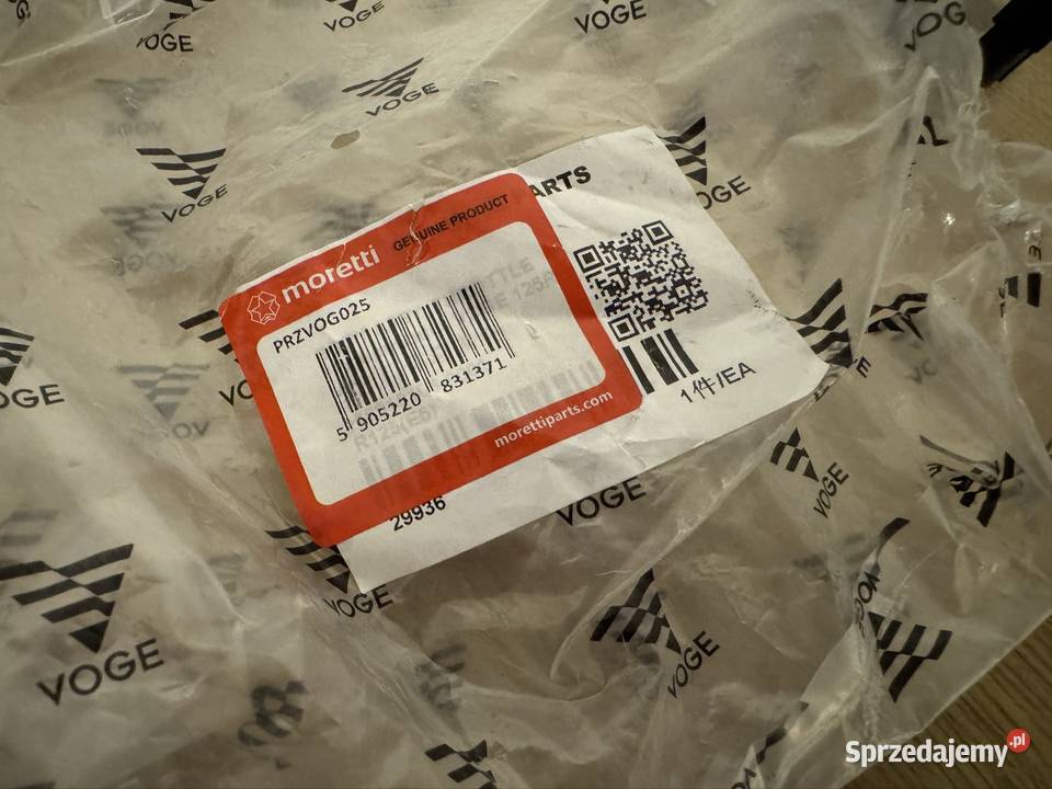 Przepustnica Voge R125 Nowa Lublin