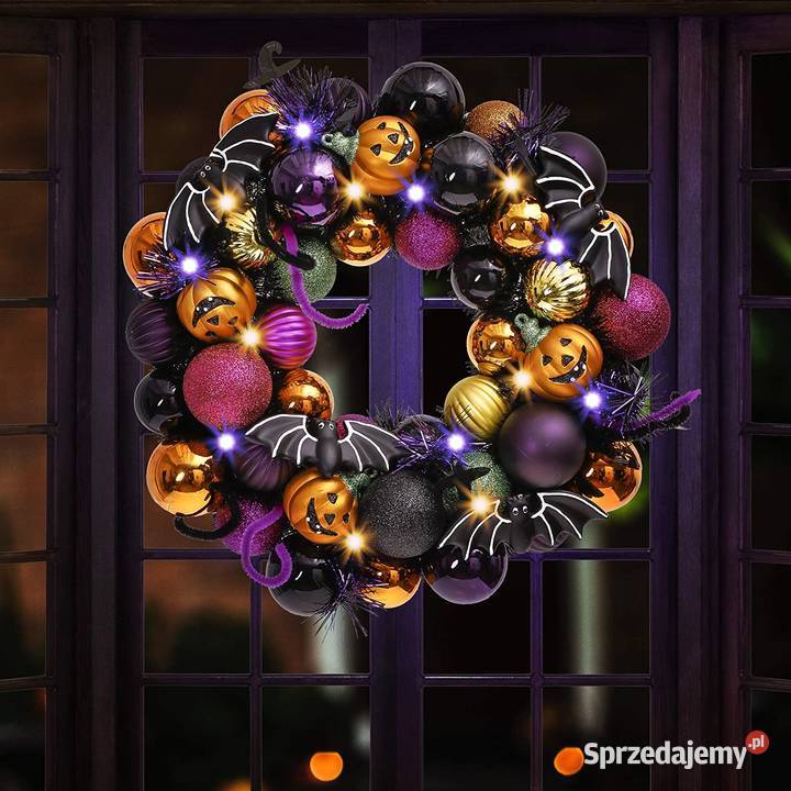Wianek haloween dekoracja Valery Madelyn