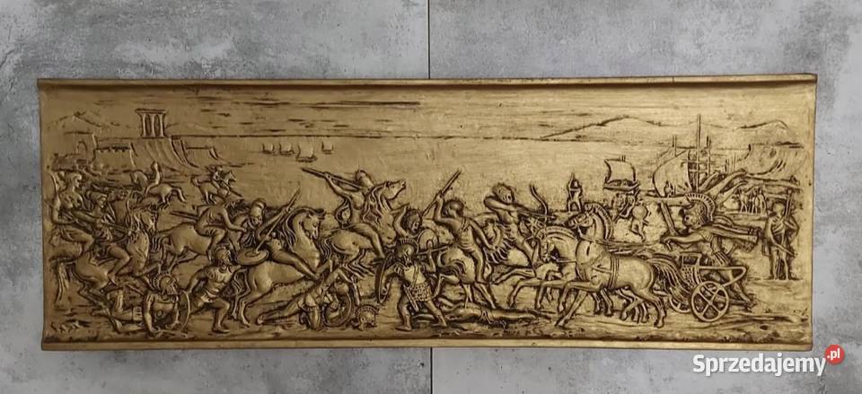 RELIEF 160 X 80 SZTUKATERIA GIPSOWA PŁASKORZEŹBA sprzedam