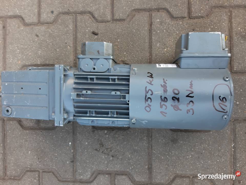 Motoreduktor 055 kW156 obr wielkopolskie Leszno