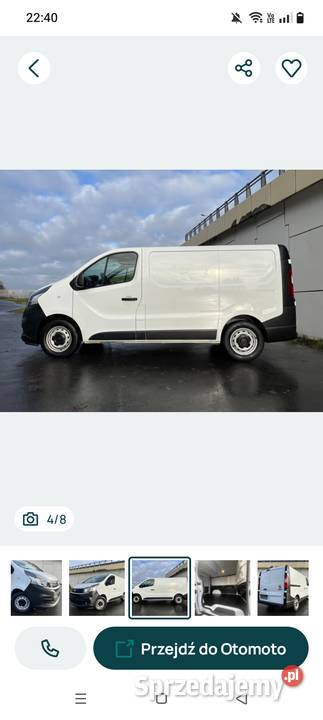 Talento fiat 2020 klima uszkodzona turbina diesel Oława sprzedam