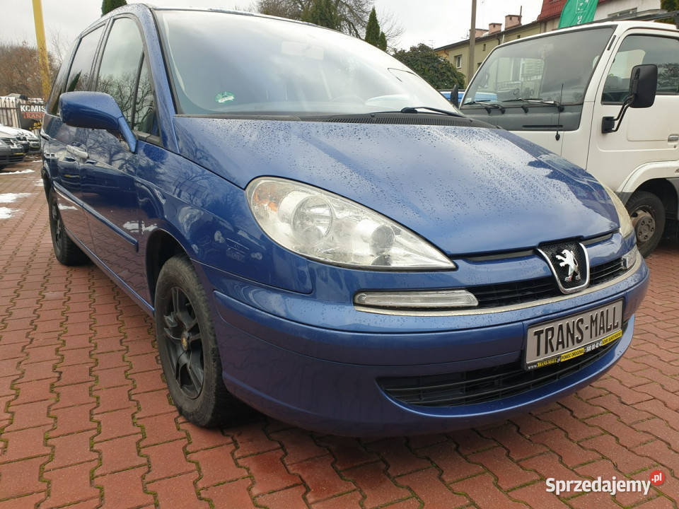 Peugeot 807 7 osób Automat Oryginał Przebieg 163 ABS
