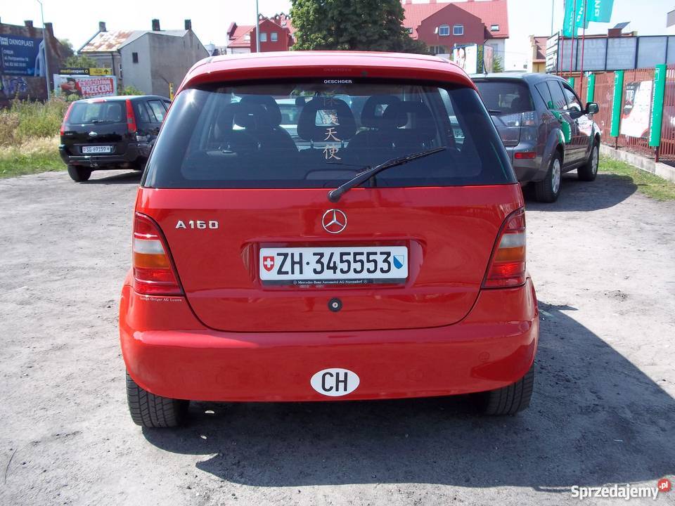 Mercedes Benz A 160 16 benzyna OPŁACONY autoalarm Chełm