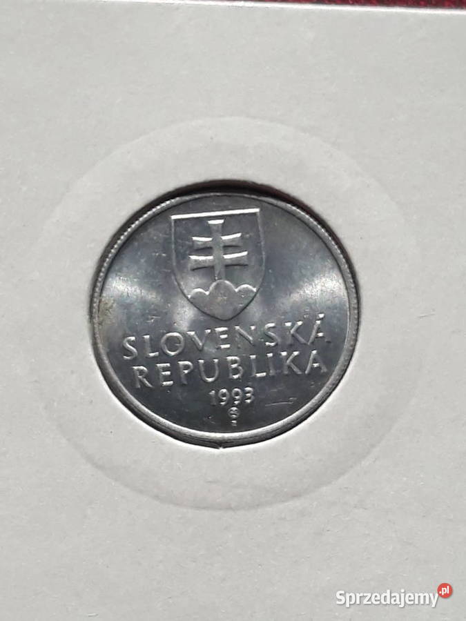 20 Halerzy Słowacja 1993 r Mennicze Numizmatyka wielkopolskie Konin