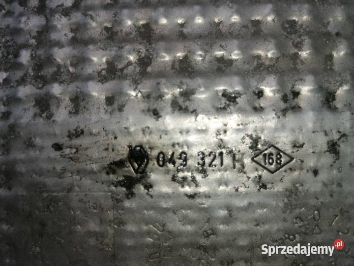 osłona termiczna wydechu Renault Grand Scenic 2 Układ wydechowy Piotrków Trybunalski sprzedam