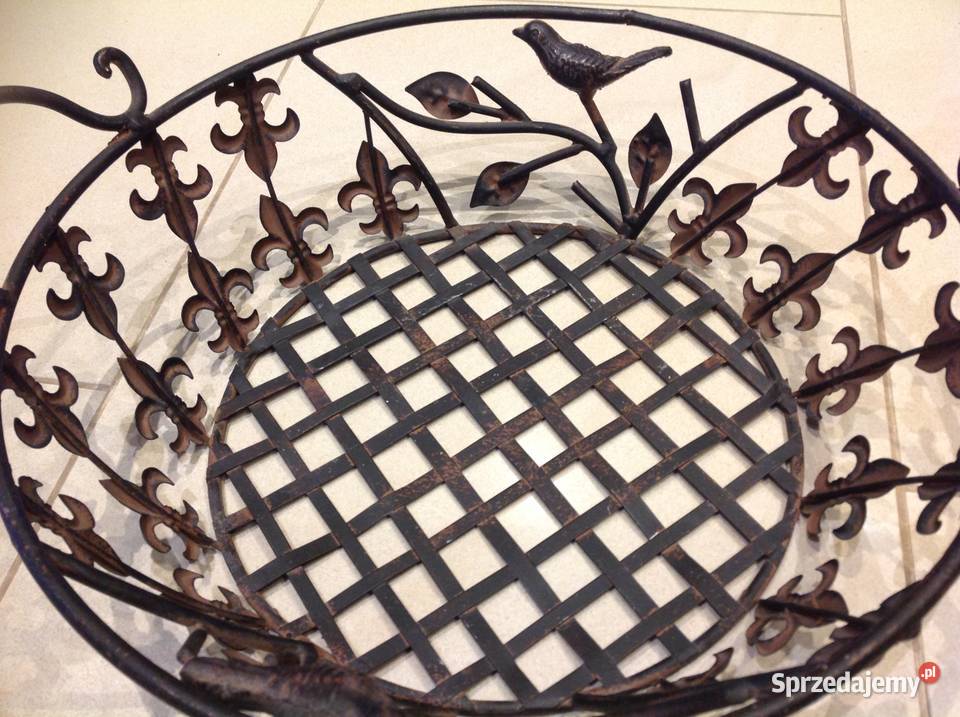 Koszyk Patera Metalowa Metaloplastyka Nowa Sól sprzedam