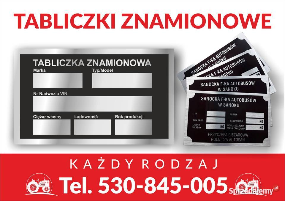 Tabliczka znamionowa Zetor wielkopolskie Pleszew