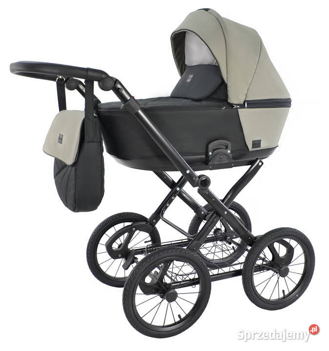 Wózek Dziecięcy Cavo Premium Retro 2w1 Adaptery zielony pomorskie Gdańsk