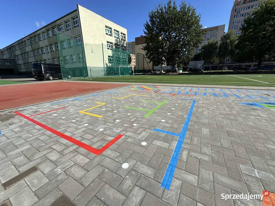 Zestaw 2 gry podwórkowe gry chodnikowe Strefy Pozostałe Legnica