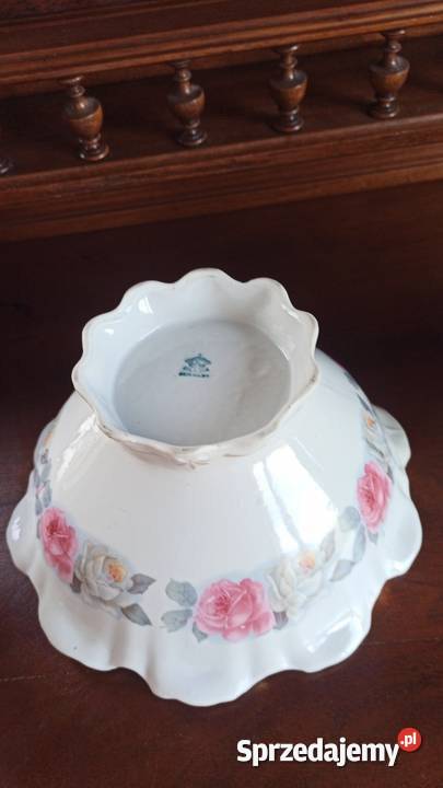 Misa patera Silesia Secesja 1915 1938 r Porcelana i szkło sprzedam