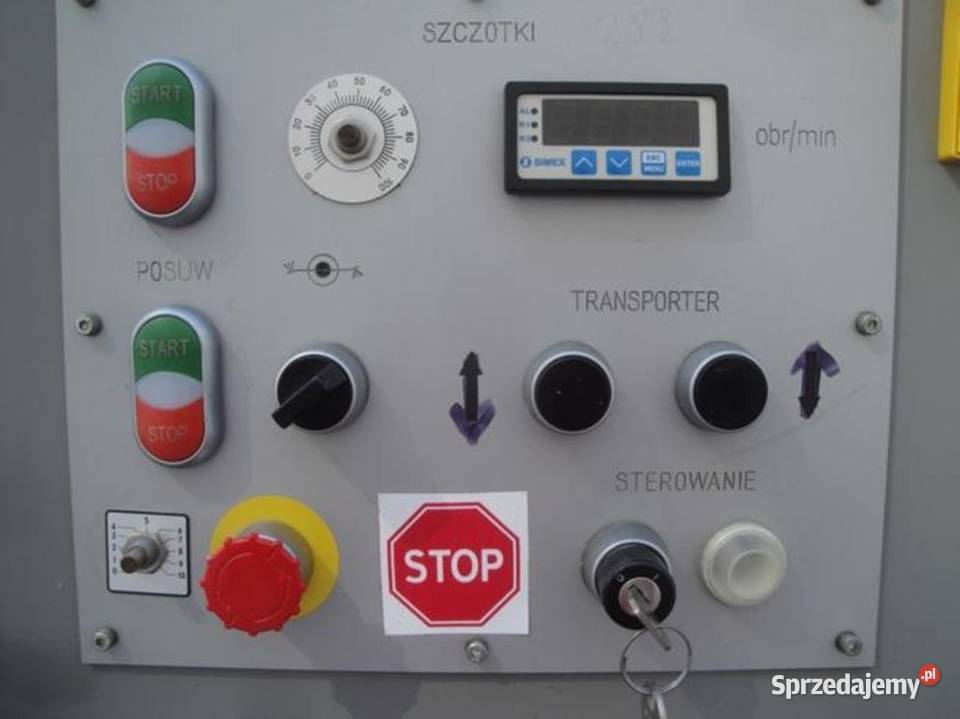 Szczotkarka SAFO SŁUPSK DCST110 lignum Kłodawa