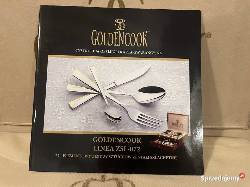 Wlegancki komplet sztućców Warszawa sprzedam