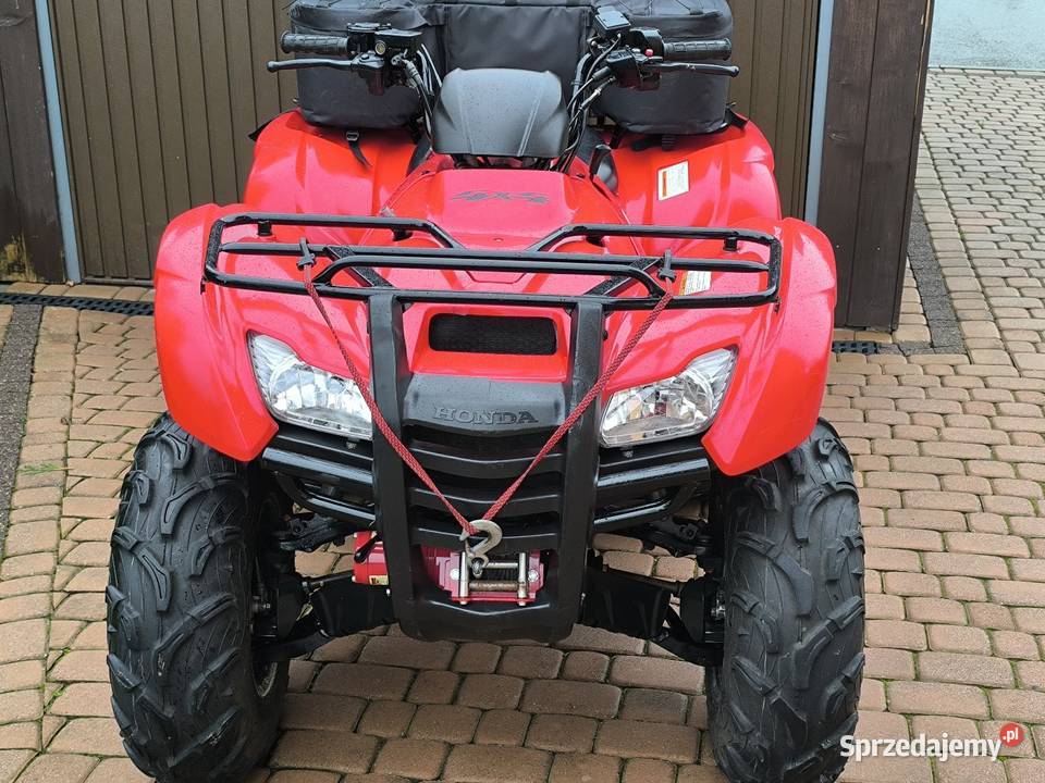 Honda TRX 420 4x4 czerwony Nowy Targ sprzedam